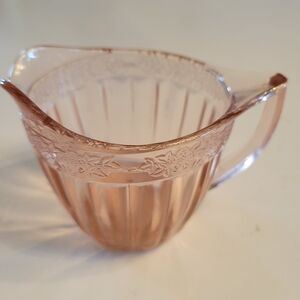 ADAM DEPRESSION GLASS CREAMER